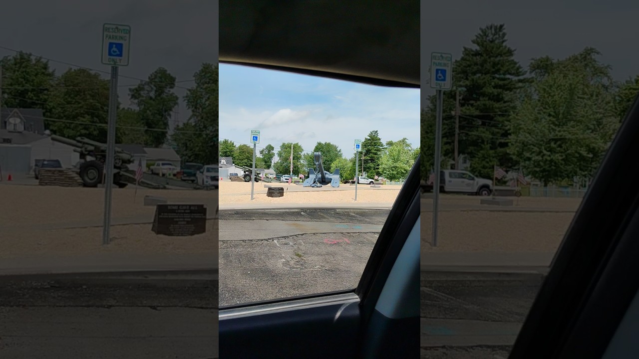 BIG OL' ANCHOR THERE! ⚓ Harrod Veterans Memorial Park 🪖⚰️ 