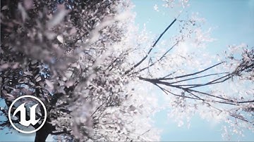 Unreal Engine 4 Cherry Blossom 60fps Cinematic (music by monte booker)