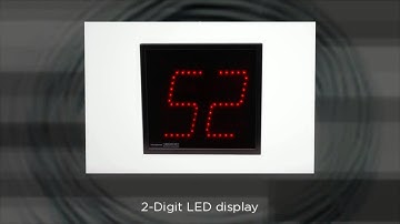 2-Digit Take A Number System with Counter Top Dispenser