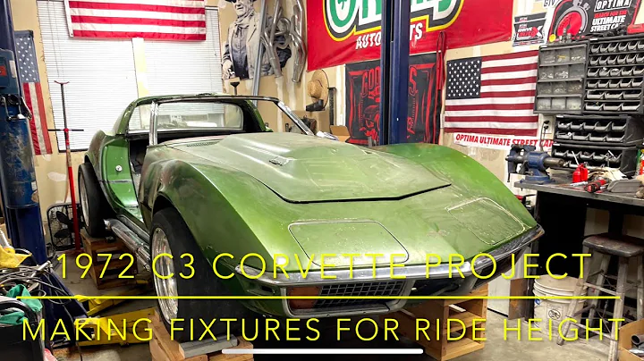 1972 Corvette Project / Making fixtures and Setting ride height