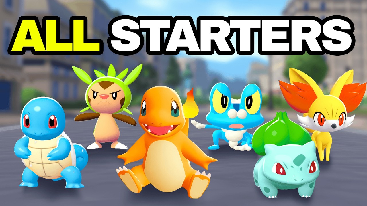 Pokemon Za Sinnoh Starters