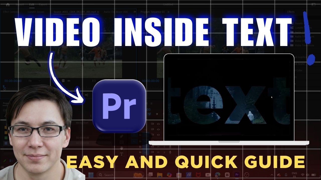 How to Create Video Inside Text in Adobe Premiere Pro (Step by Step ...