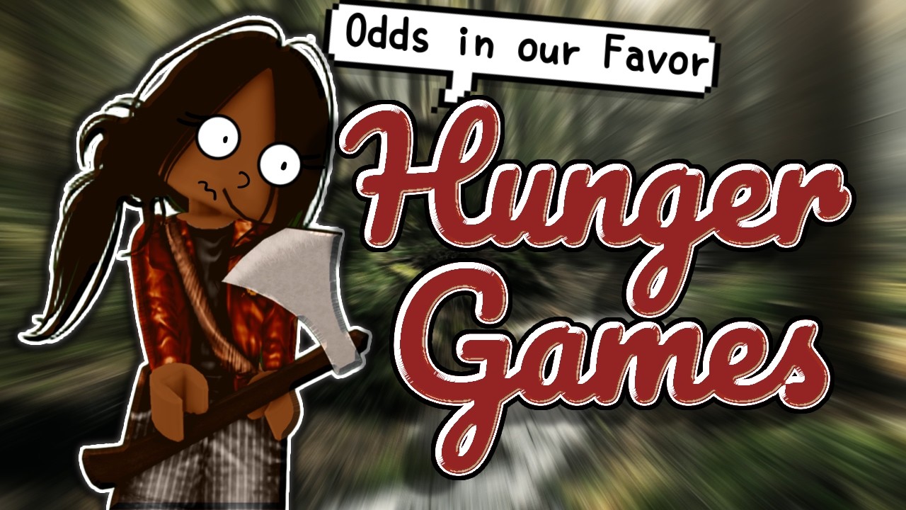 I played HUNGER GAMES in Roblox...