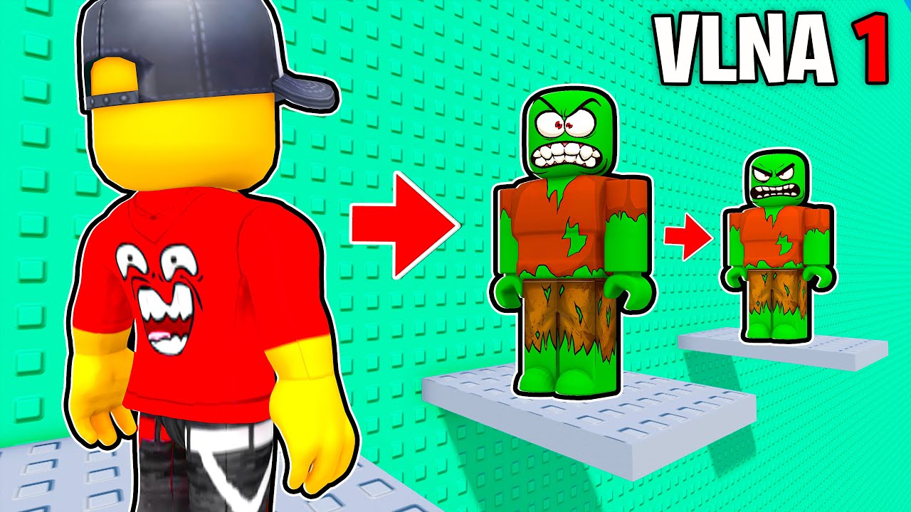 zvládli jsme Roblox zombie tower...