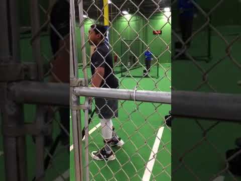 hitting the gym SAM CANTRALL IN CAGES