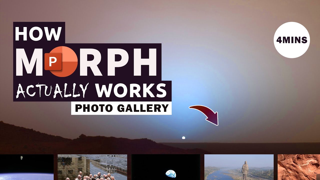 Photo Album With Morph Effect - PowerPoint Tutorial