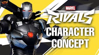 Marvel Rivals - War Machine Hero Concept
