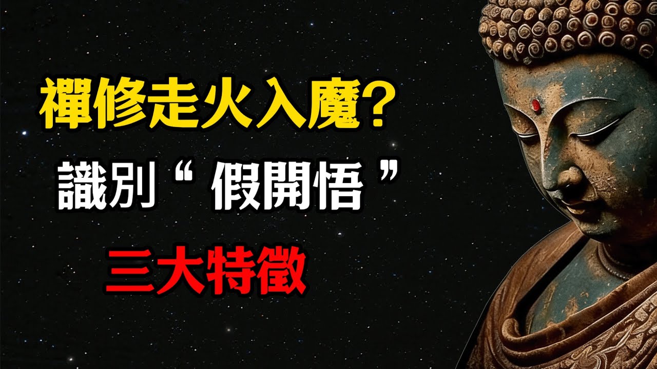 禪修走火入魔？識別“假開悟”的三大特徵  #佛學 #佛法 #佛教 #禅悟佛心 #因果報應 #傳統文化 #佛教文化 #修心修行