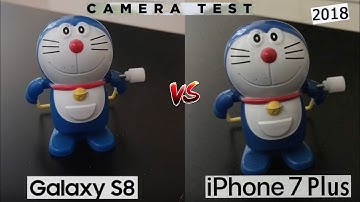 Samsung Galaxy S8 vs IPhone 7 Plus Low Light Camera Comparison !
