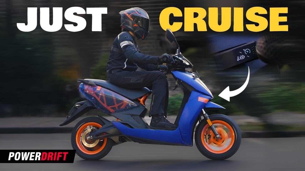 Мы протестировали функцию Infinite Cruise на Ather 450. И она действительно работает!