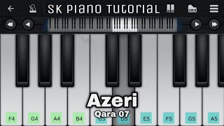 Qara 07 - Azeri | Perfect Piano | Easy Tutorial Resimi