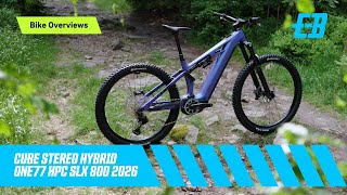 Cube Stereo Hybrid ONE77 HPC SLX 800 2026 - Overview