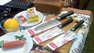 New Ножи Nadoba Keiko+Santoku Для Кухни Обзор И Тест