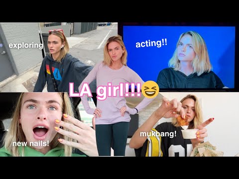 I went to my first acting class in LA🫢 *vlog!*