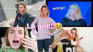 I went to my first acting class in LA🫢 *vlog!*