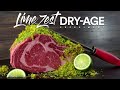 I DRY-AGED steaks in LIME ZEST and this happened!