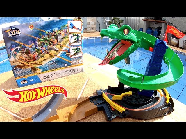 Hot Wheels Pista Ataque de Cobra - Carrinhos de Brinquedos 