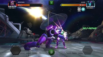 Sentinel vs Kang Varian 3 boss