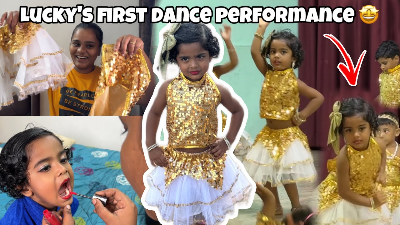 Stage-ல LUCKY Dance ஆடி கலக்கிட்டாங்க…🤩 Annual Day Celebration at Luckys School 😍 | Allu Loves Priya