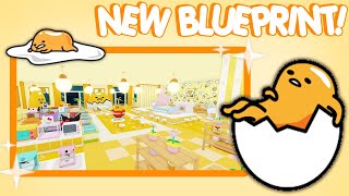 Gudetama Blueprint! | Roblox My Hello Kitty Cafe | Riivv3r screenshot 4