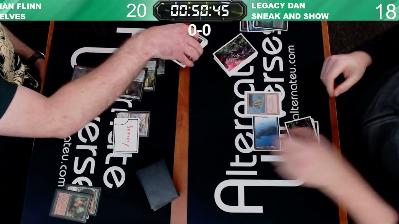 MTG Legacy: Sneak and Show vs Elves