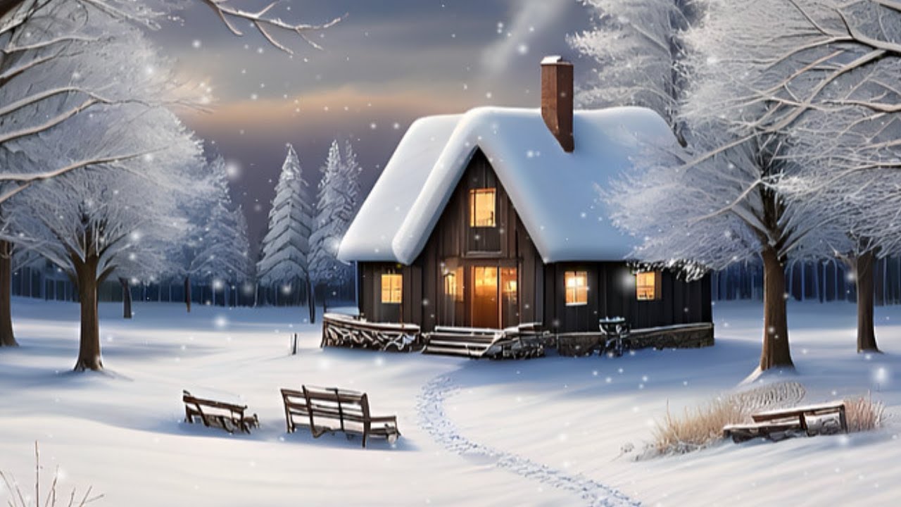 Heavy Blizzard & Wind Sounds for Sleeping Blustering Snowstorm & Icy ...