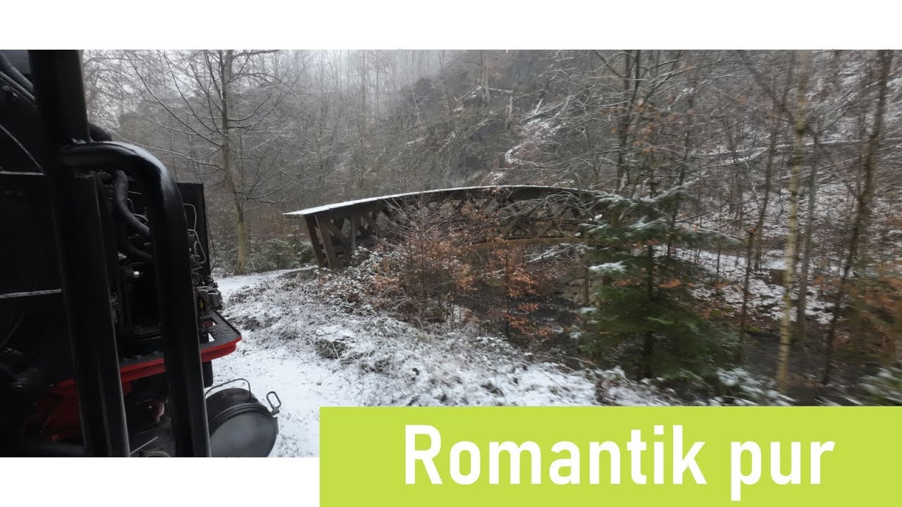 Winter-Dampf-Romantik  -  auf schmaler Spur in Sachsen #13