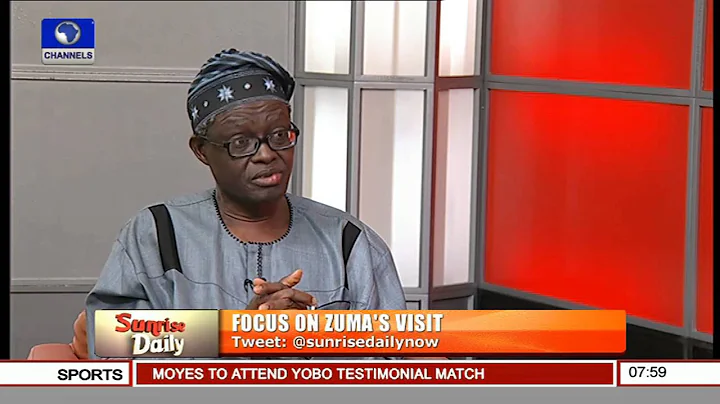 Prof Bola Akinterinwa Speaks On Zuma's Visit To Nigeria Pt.2