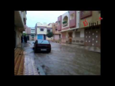 فيضانات أحفير حي السعادة