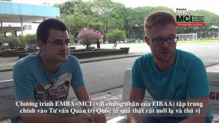 EMBA-MCI Program, Interview with two German Students