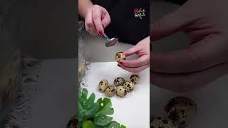 El mejor TRUCO para pelar huevitos de codorniz