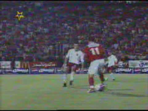 هدف افيلينو والثانى للأهلى فى مرمى روما الايطالى 2002