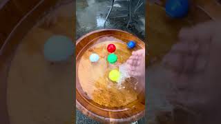 Transparent Rotating Bird Bucket Water Sound Asmr