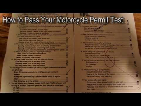 Ca Dmv Motorcycle Test Answers 2013
