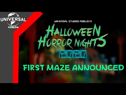 Universal Roblox Hhn 6 First Maze Announced Youtube - roblox universal hhn all mazes