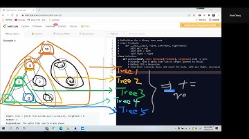 Leetcode 437. Path Sum III. DFS. Python