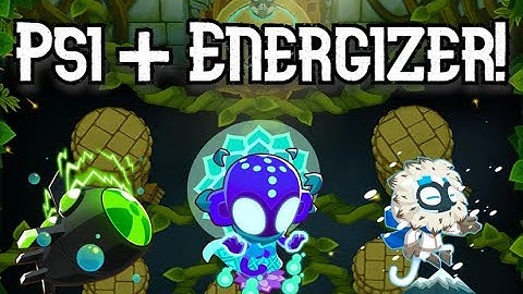 Sanctuary CHIMPS with Psi and Energizer! (level 20 psi) Bloons TD6 (not a guide)