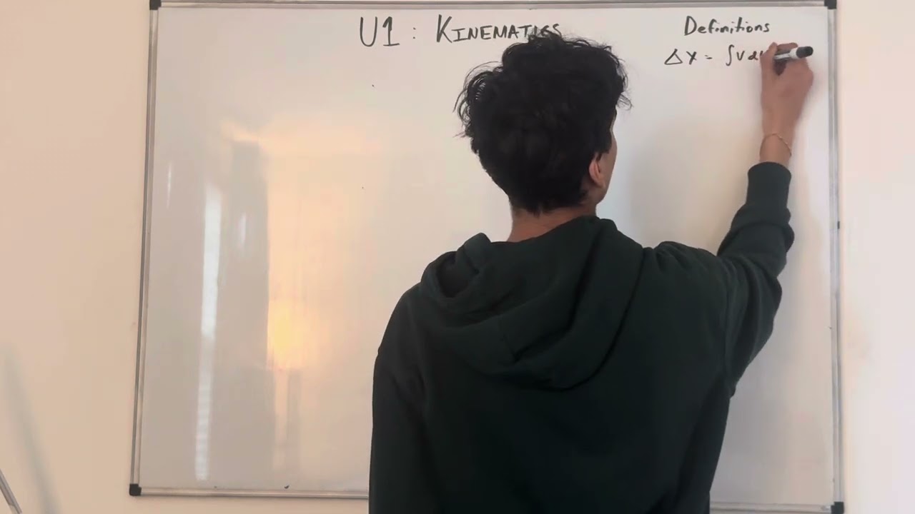 AP Physics C Exam Review: U1 Kinematics