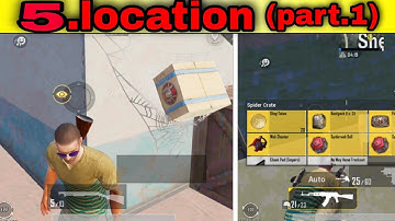 Spider Man Web Shooter top (5) Location BGMI / Spider Man Mode BGMI (BGMI) 1.8