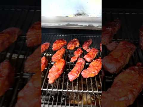 Easy country style pork ribs on the pellet grill. #pelletgrill #zgrills