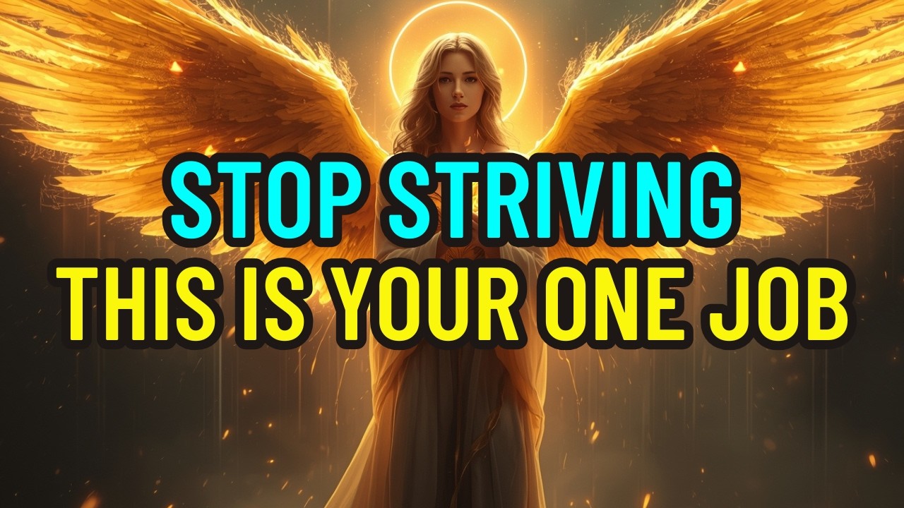 Chosen Ones: Stop Striving — THIS Is the Only Thing God Is Asking of You Right Now 👁️⚡