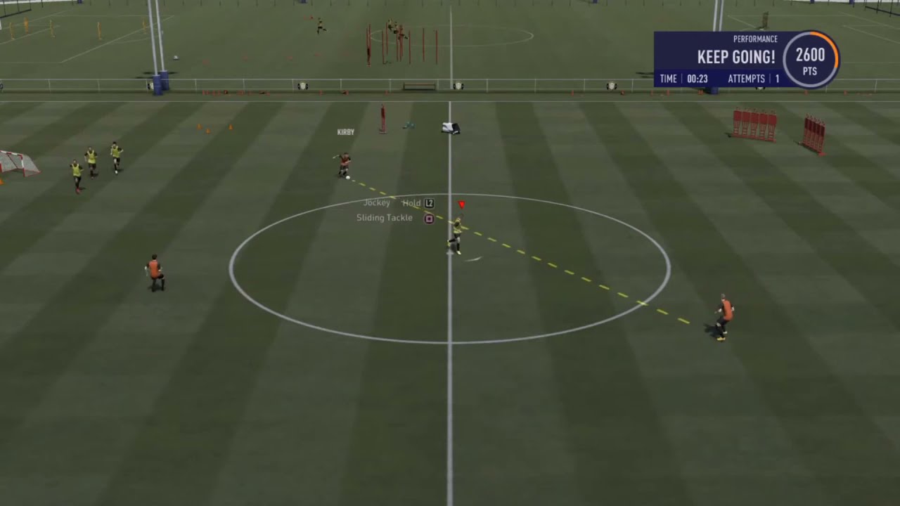 FIFA 21 Training Glitch