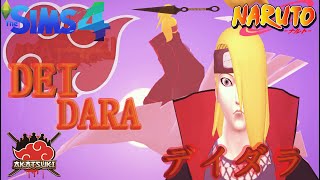 DEIDARA THE SIMS 4 [ THE AKATSUKI ]