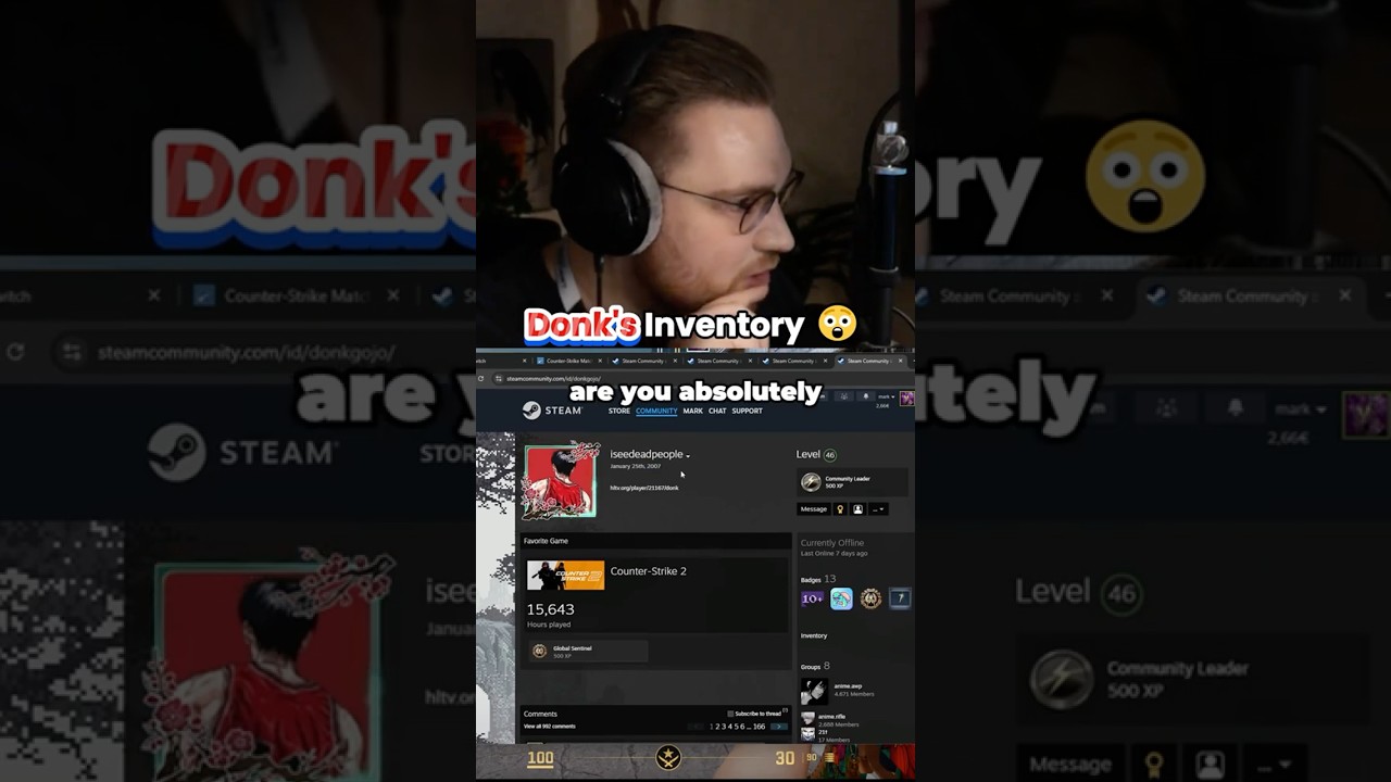 Checking Donk's Inventory 😲 