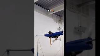 The Spotter Saved His Life For Real 😅 #Gymnast #Gymnasticsfails #Olympics #Fail #Fails #Gymnastics