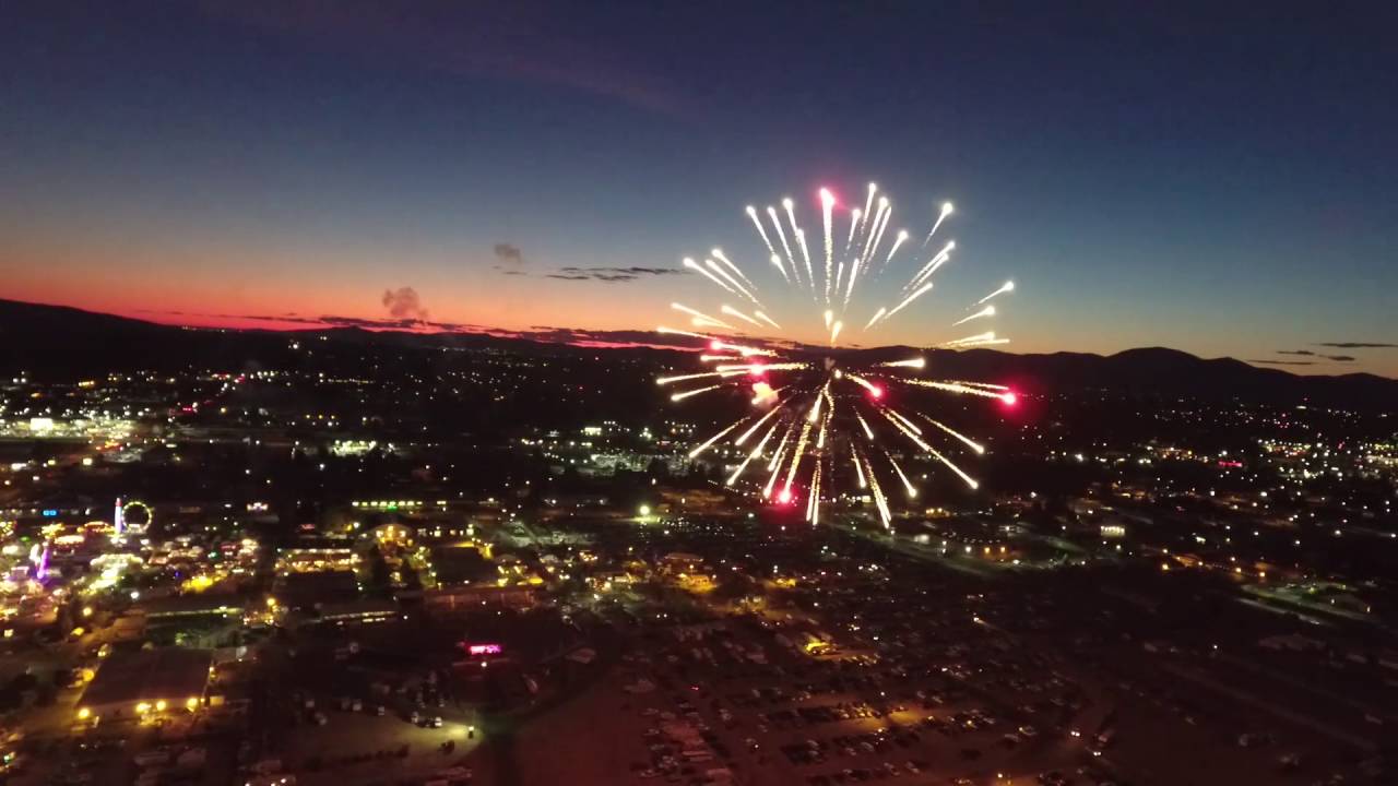 North Idaho State Fair 2016 Fireworks YouTube