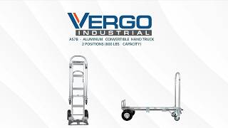 Vergo 2-in-1 Convertible Hand Truck Assembly (AS7B) - 2026 UPDATE
