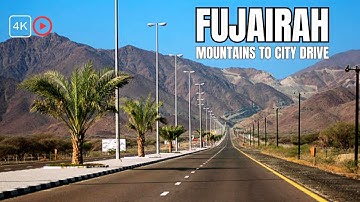 140 km/h Through Fujairah Mountains! 🇦🇪 4K POV Drive | Most Stunning UAE Road