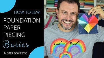 How to Sew Foundation Paper Piecing - Basics with Mx Domestic