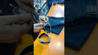 ❌😱Jeans Fitting ❌✅❤️‍🔥#tailoring #fashion #tailorclothes #sewing #jeans #shorts